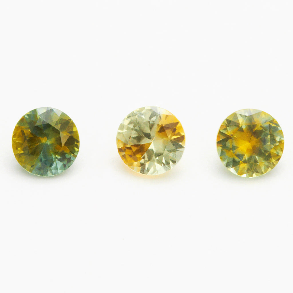 4 to 5.5mm Kaleidoscope™ Montana Sapphire Rounds
