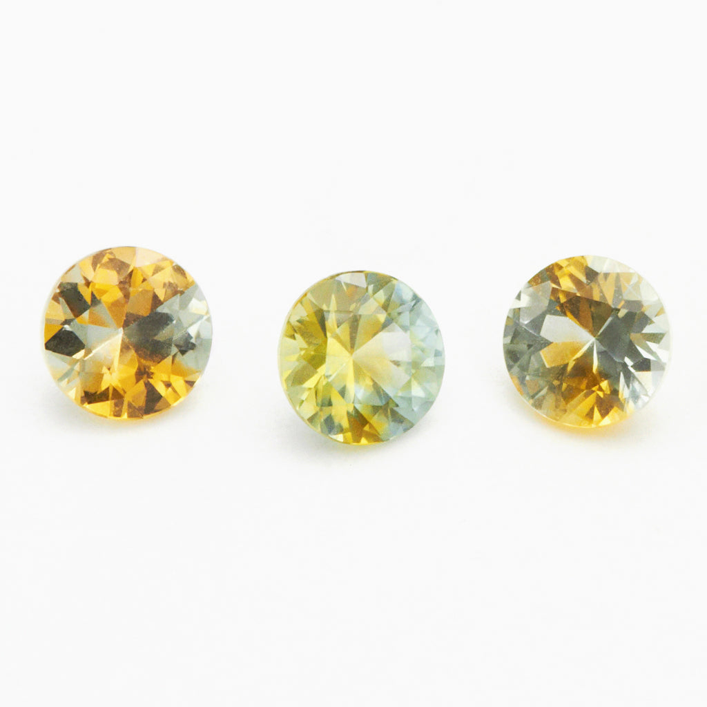 4 to 5.5mm Kaleidoscope™ Montana Sapphire Rounds