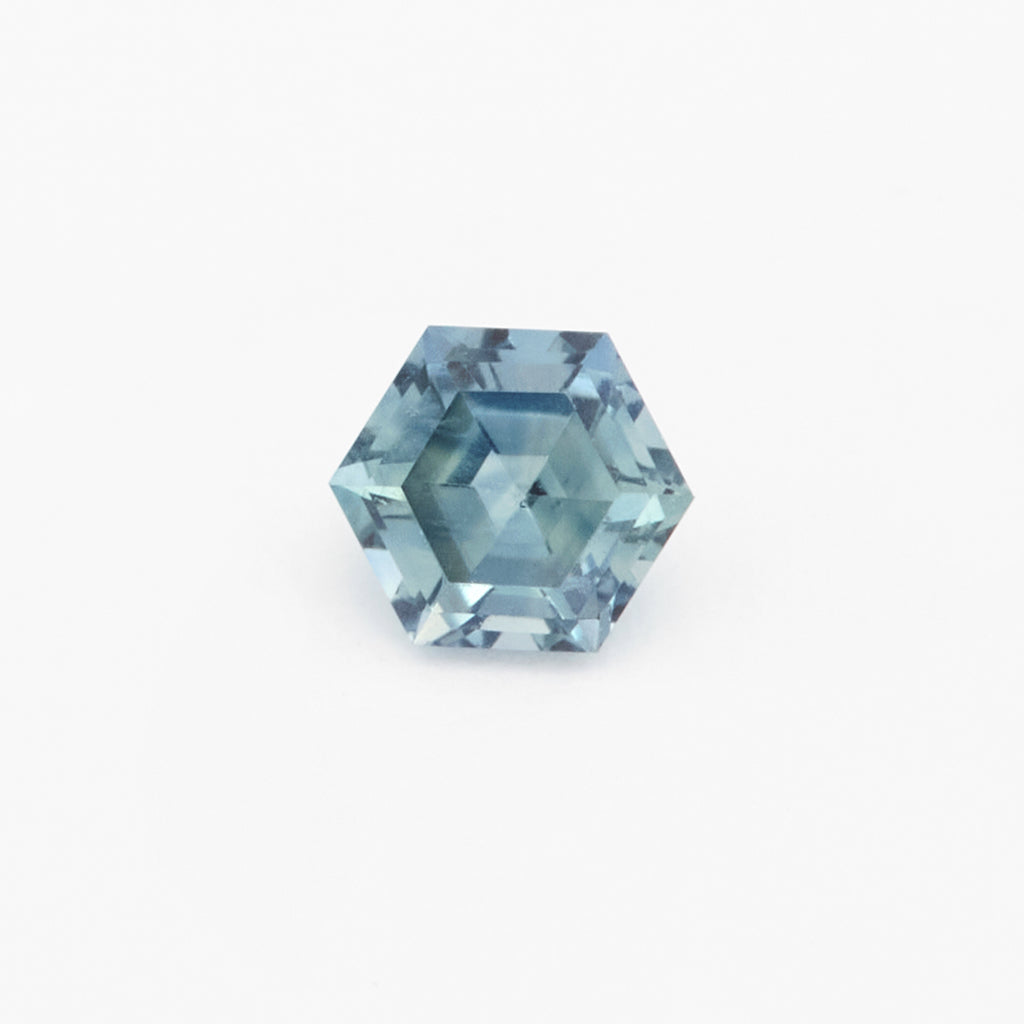 4 to 4.5mm Medium Denim Montana Sapphire Hexagons