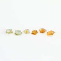 < 1ct One-of-a-Kind Multi-Colored Montana Sapphire GeoCuts™