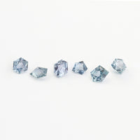< 1ct One-of-a-Kind Blue-Lavender Montana Sapphire GeoCuts™