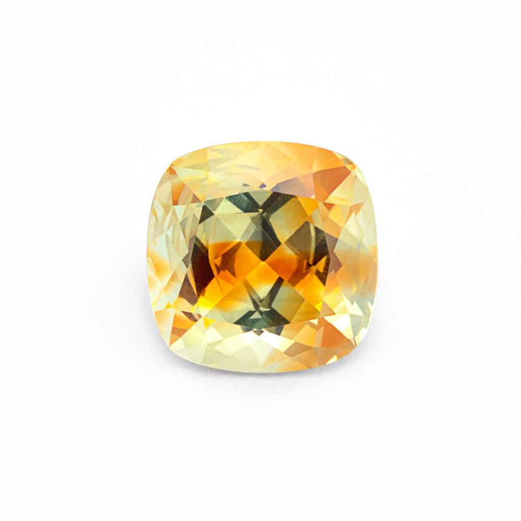 4.05ct Kaleidoscope Montana Sapphire Cushion