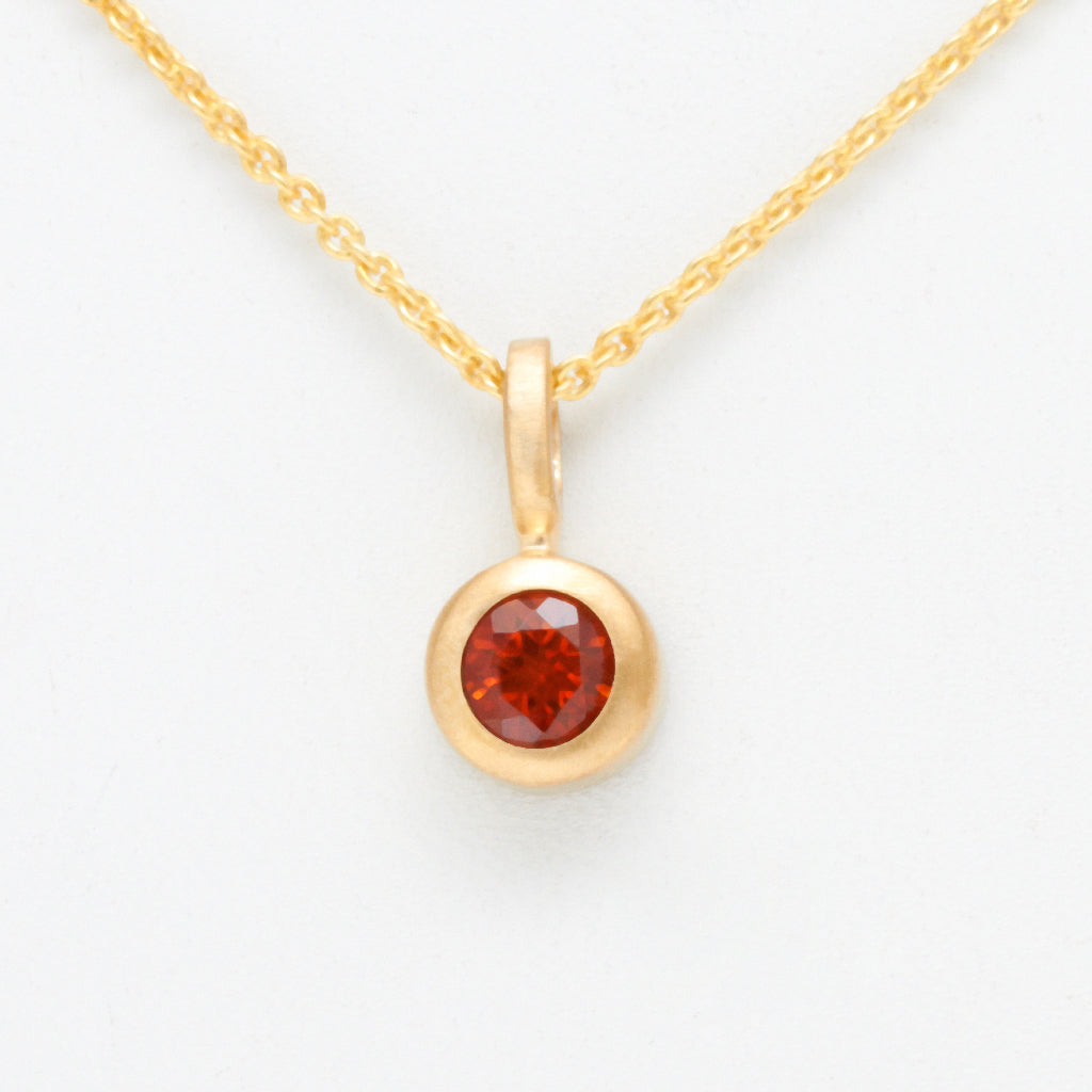 Customizable 5mm Round GemDots™ Pendant No. 2062