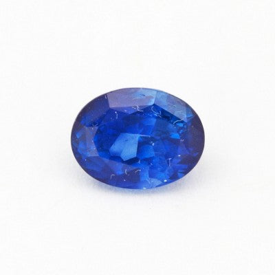 6.9mm x 5.3mm Oval Cut AAA Blue Ceylon Sapphire
