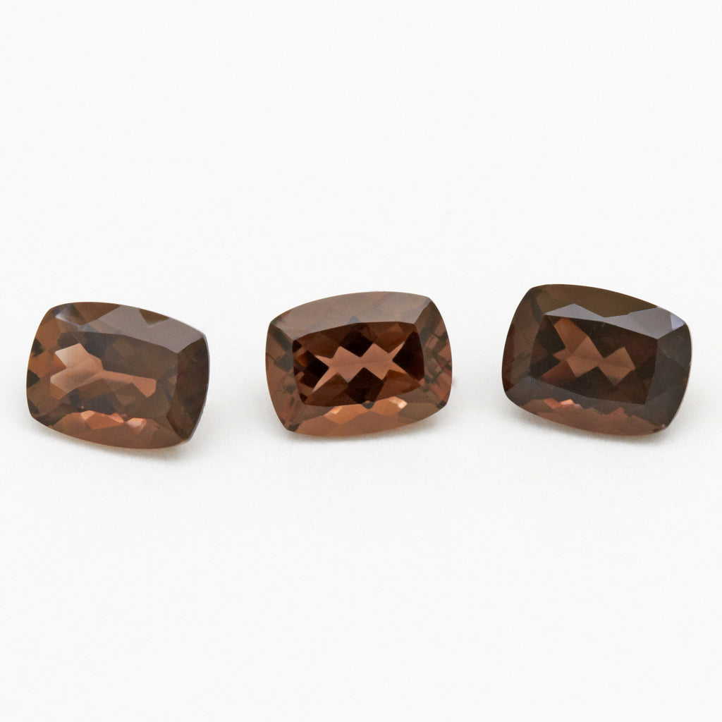 6x4 to 20x10mm Arkansas Smoky Quartz Cushions