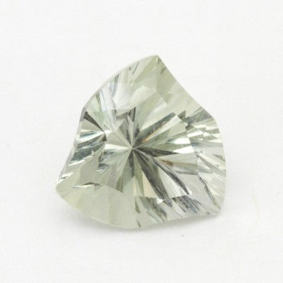 10mm Natural Radial Cut Modified Trillion Brazilian Green Quartz