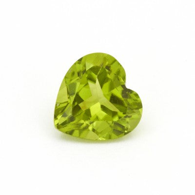 4mm to 6mm Natural Heart Cut Mesa Verde® Peridot