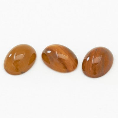 14x10mm Oval Cabochon Cut Oregon Chocolate Agate