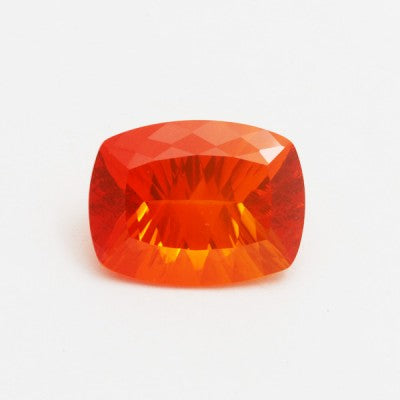 8.72ct Red Mexican Fire Opal Cushion