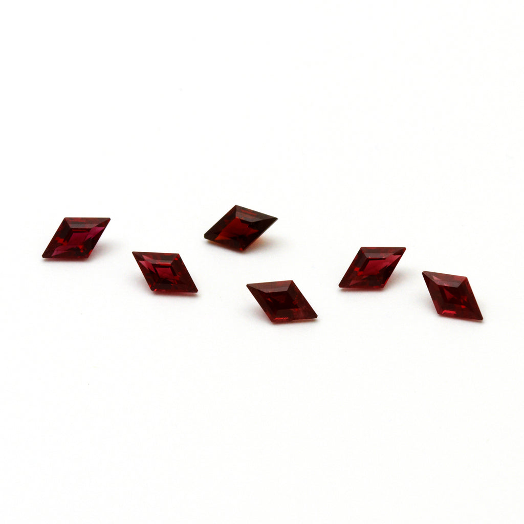 4x3 to 6x4mm Anthill Garnet Lozenge Cuts