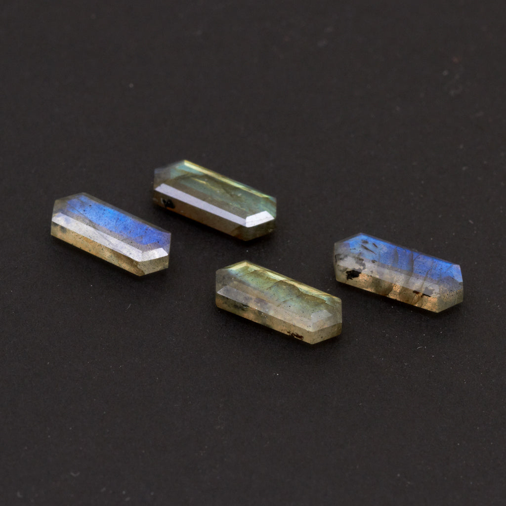12x5mm Labradorite Elongated Hex Tablets™