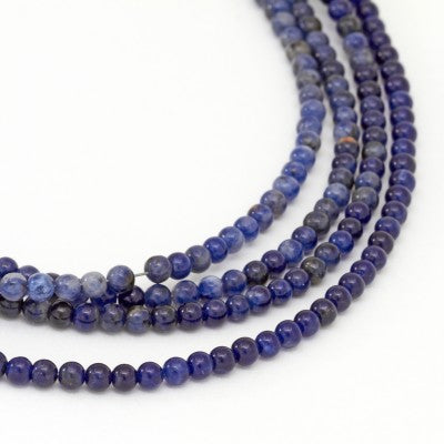 4mm strand - 100-102 Beads, Average carat weight 45 cts.