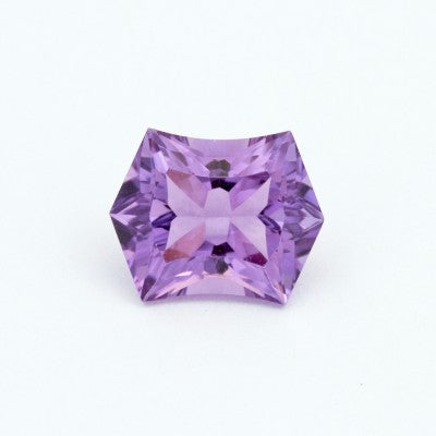 Freesize Concave Hourglass Cut AA Amethyst