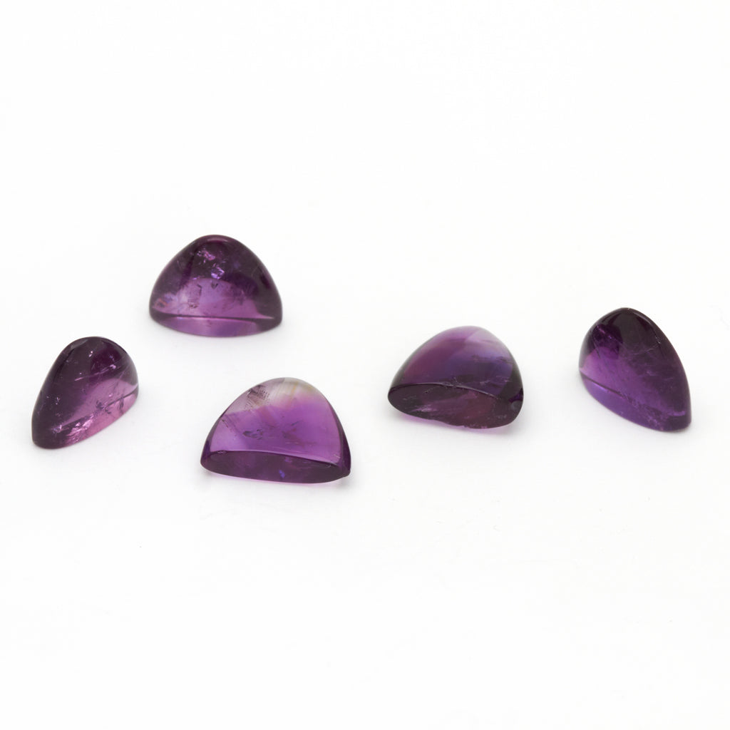 10x8.7mm AA Iris Amethyst® Tongue Cabs