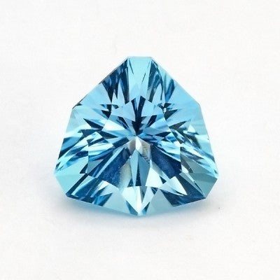 8.28ct Swiss Blue Topaz Concave Trillion