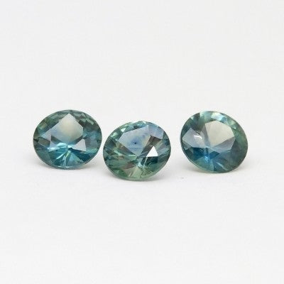 5mm Medium Teal Montana Sapphires