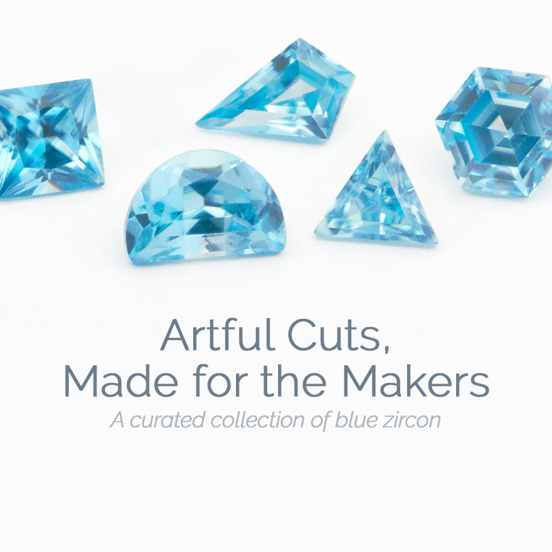Curated Blue Zircon Collection