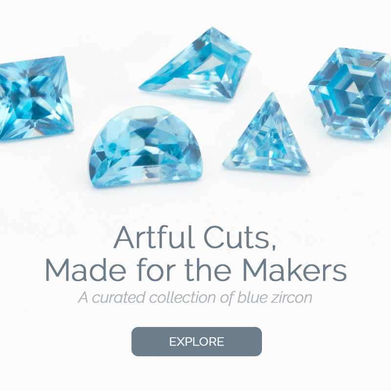 Curated Blue Zircon Collection