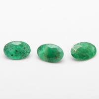 6x4mm B Dark Brazilian Emerald Ovals