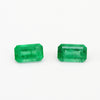5x3mm AA Dark Emerald Cut Brazilian Emeralds