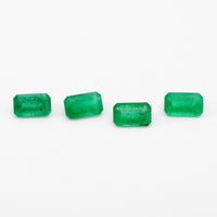 5x3mm AA Dark Emerald Cut Brazilian Emeralds