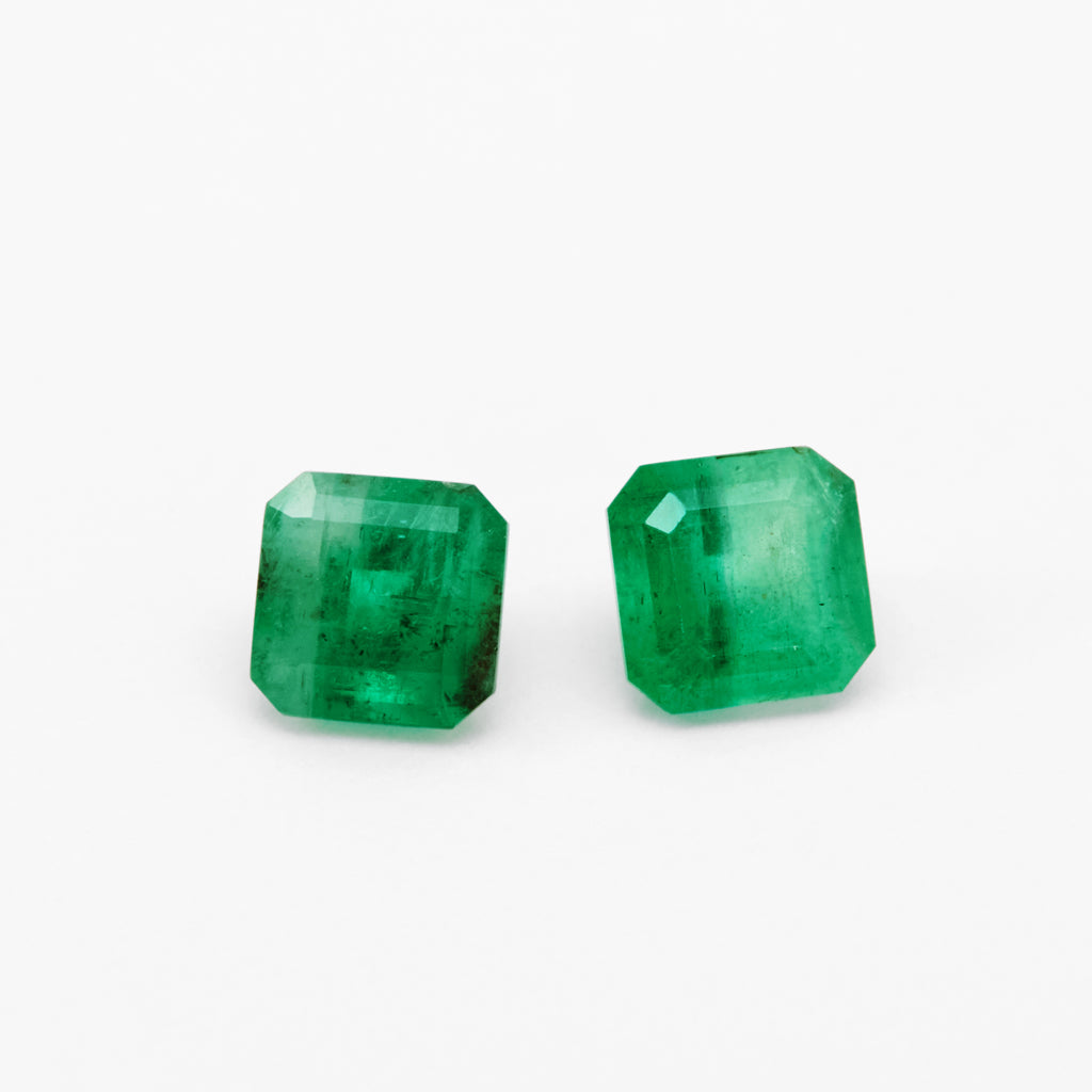 0.60 to 0.70ct One-of-a-Kind Emerald Cut Brazilian Emeralds