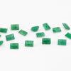 3x2mm A Dark Brazilian Emerald Baguettes