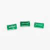 4x2 to 5x2.5mm AAA Dark Brazilian Emerald Baguettes