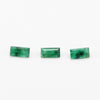 4x2 to 5x2.5mm B Dark Brazilian Emerald Baguettes