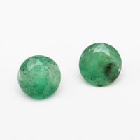 4 to 6mm B Dark Brazilian Emerald Rounds