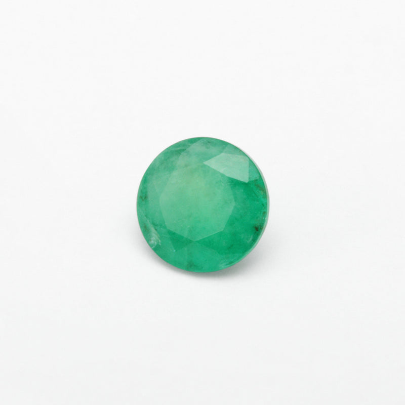0.84ct Brazilian Emerald Round