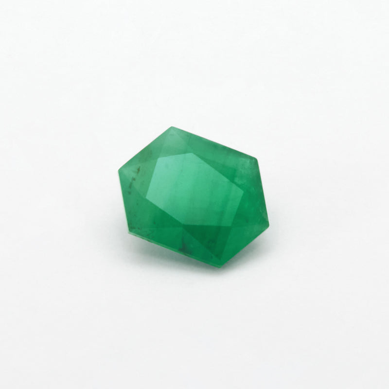 1.31ct Brazilian Emerald Hexagon
