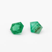 0.75 to 1.25ct One-of-a-Kind Brazilian Emerald Freeforms