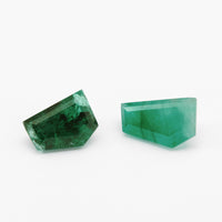 0.50 to 1.25ct One-of-a-Kind Brazilian Emerald Freeforms