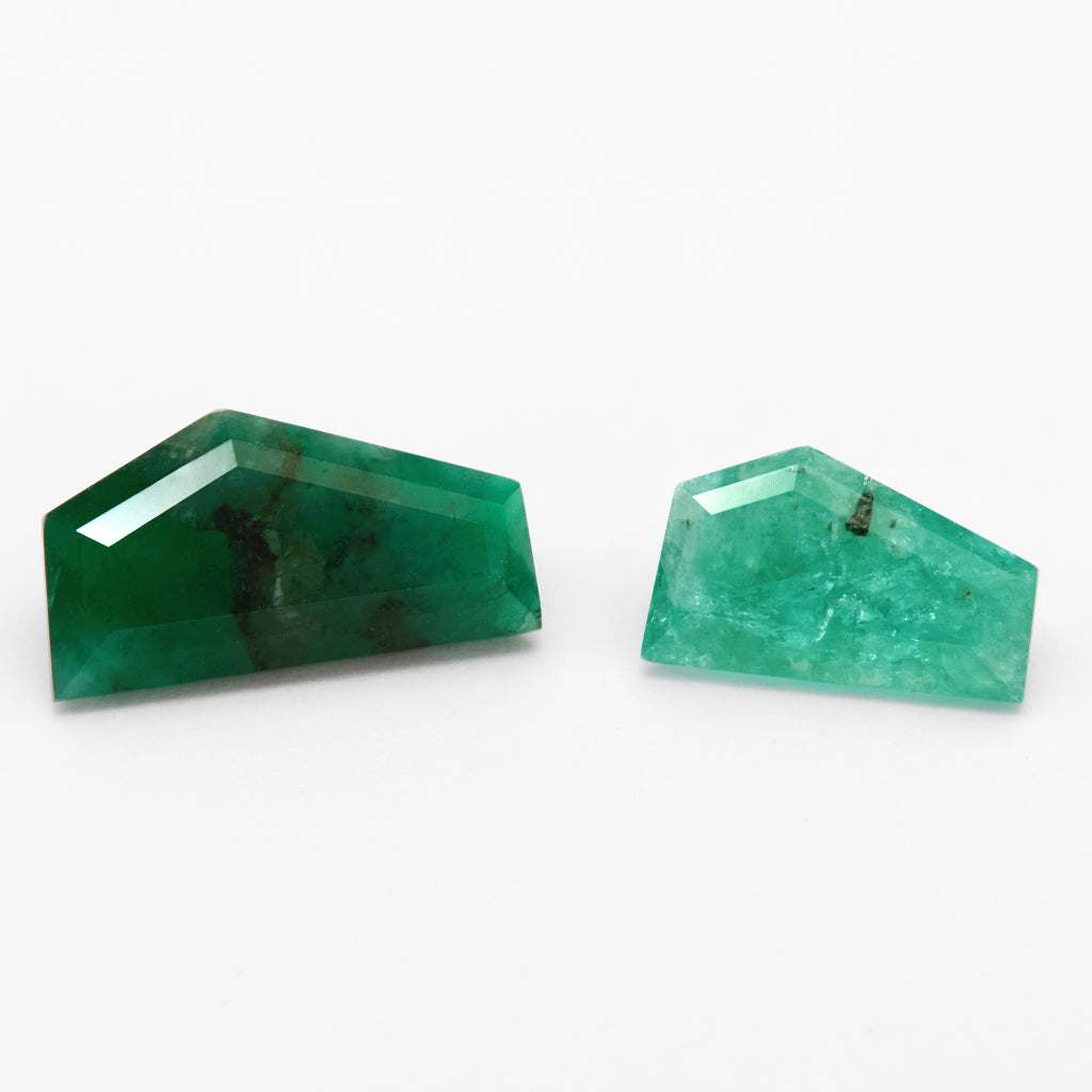 1.25 to 3ct One-of-a-Kind Brazilian Emerald Freeforms