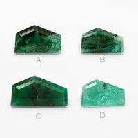 1.25 to 3ct One-of-a-Kind Brazilian Emerald Freeforms