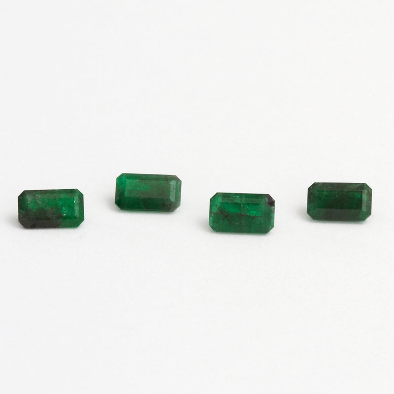 5x3mm Emerald Cut Brazilian Emeralds