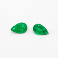 4x2.5mm AAA Dark Brazilian Emerald Pears