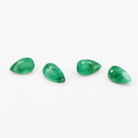 4x2.5mm A Dark Brazilian Emerald Pears
