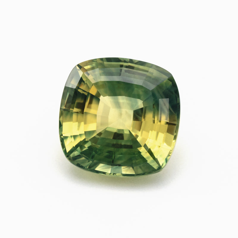 7.86ct Bi-color Nigerian Sapphire Cushion