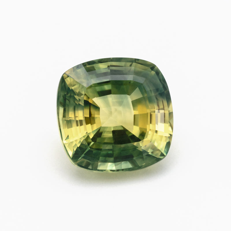 7.86ct Bi-color Nigerian Sapphire Cushion