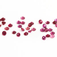 1 to 3mm Burgundy Pomme Ruby™ Rounds