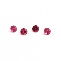 1 to 3mm Burgundy Pomme Ruby™ Rounds