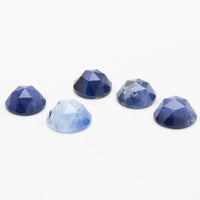 1 to 2ct One-of-a-Kind Ceylon Sapphire Rose Cut Rounds