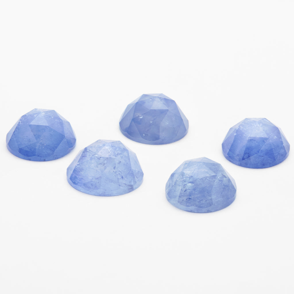 3 to 5ct Ceylon Sapphire Rose Cut Rounds