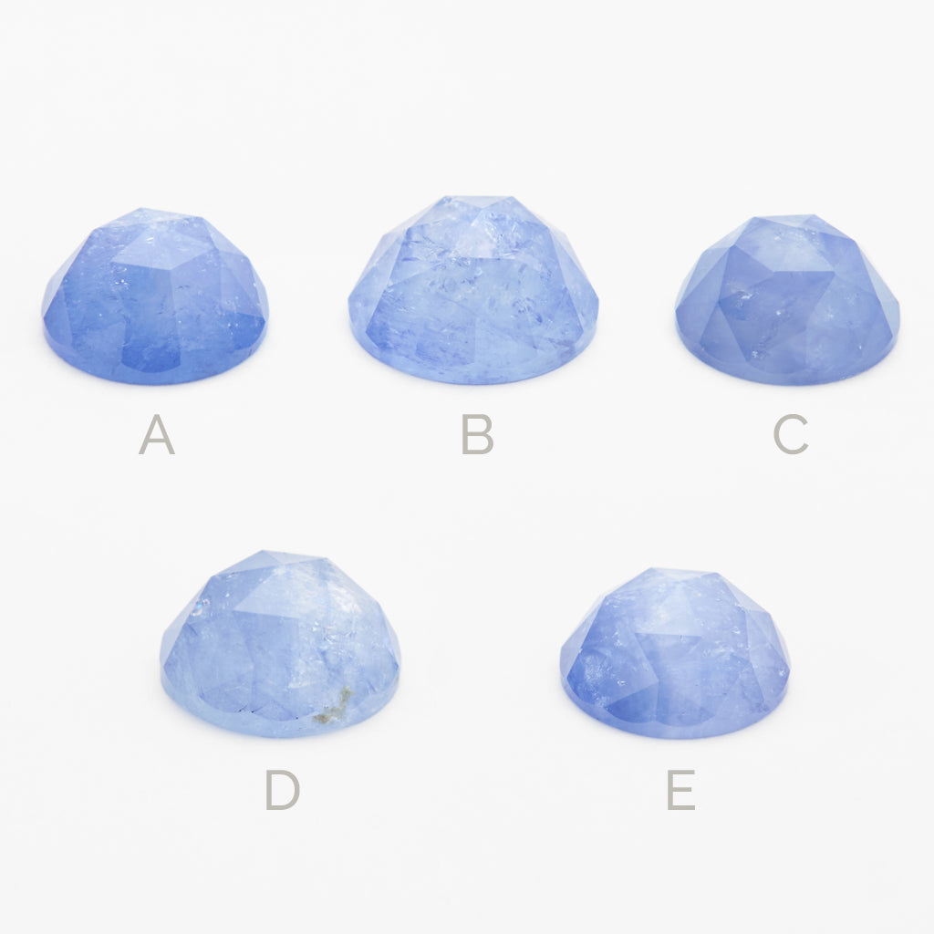 3 to 5ct Ceylon Sapphire Rose Cut Rounds