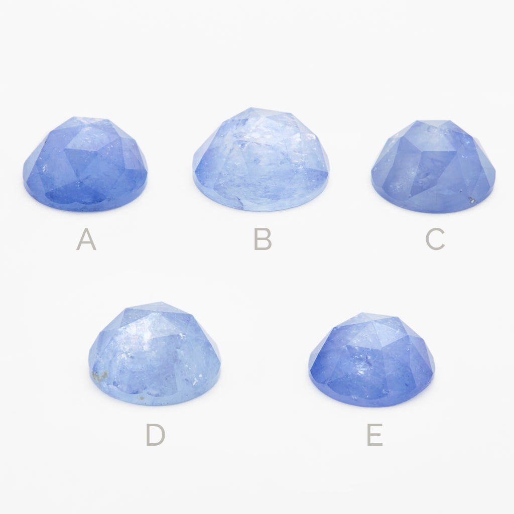 3 to 5ct Ceylon Sapphire Rose Cut Rounds