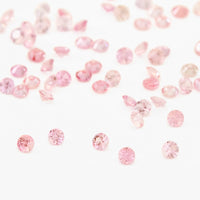 1.1 to 3.75mm Padparadscha African Sapphire Rounds