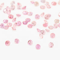 1.1 to 3.75mm Padparadscha African Sapphire Rounds