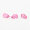 3x2 to 4x2.5mm Light Pink Untreated Tanzanian Sapphire Pears